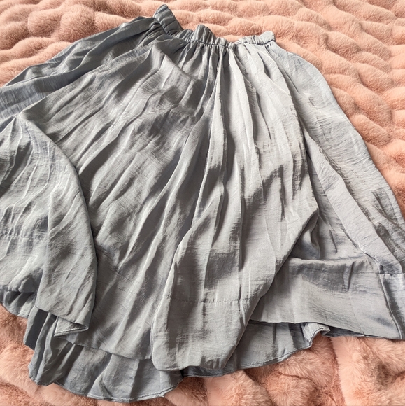 Philosophy Satin Gathered Midi Skirt - Size XS - Picture 3 of 8